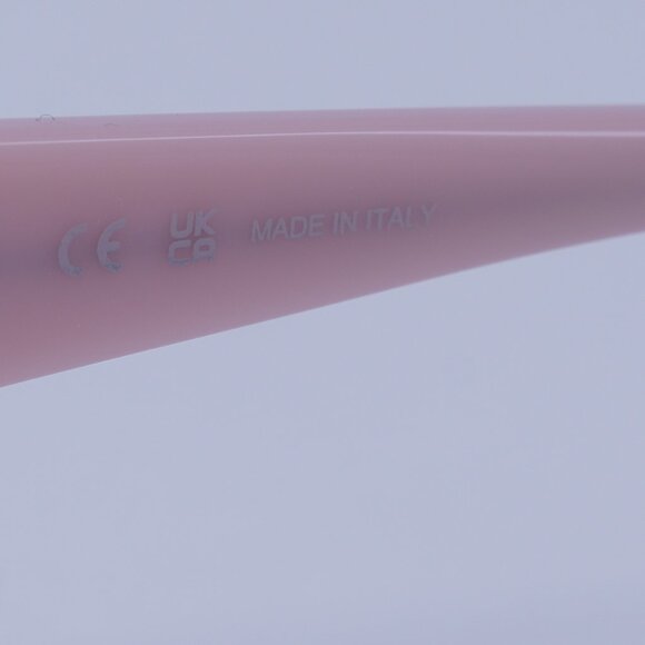 Alexander McQueen AM0377S 003 Sunglasses Pink Cat Eye Frame, Pink Lenses - Picture 8 of 11